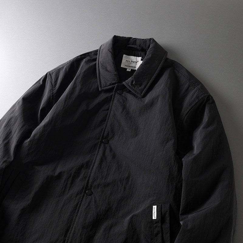 Japanese Retro Mid-Length Padded Coat – Oversized Unisex – Japanese vintage | fall outfits 2026 | fall winter outfits | classy winter outfits | lazy comfy outfits | japanese streetwear | vintage workwear | yamalin clothes | Yamalinclothes