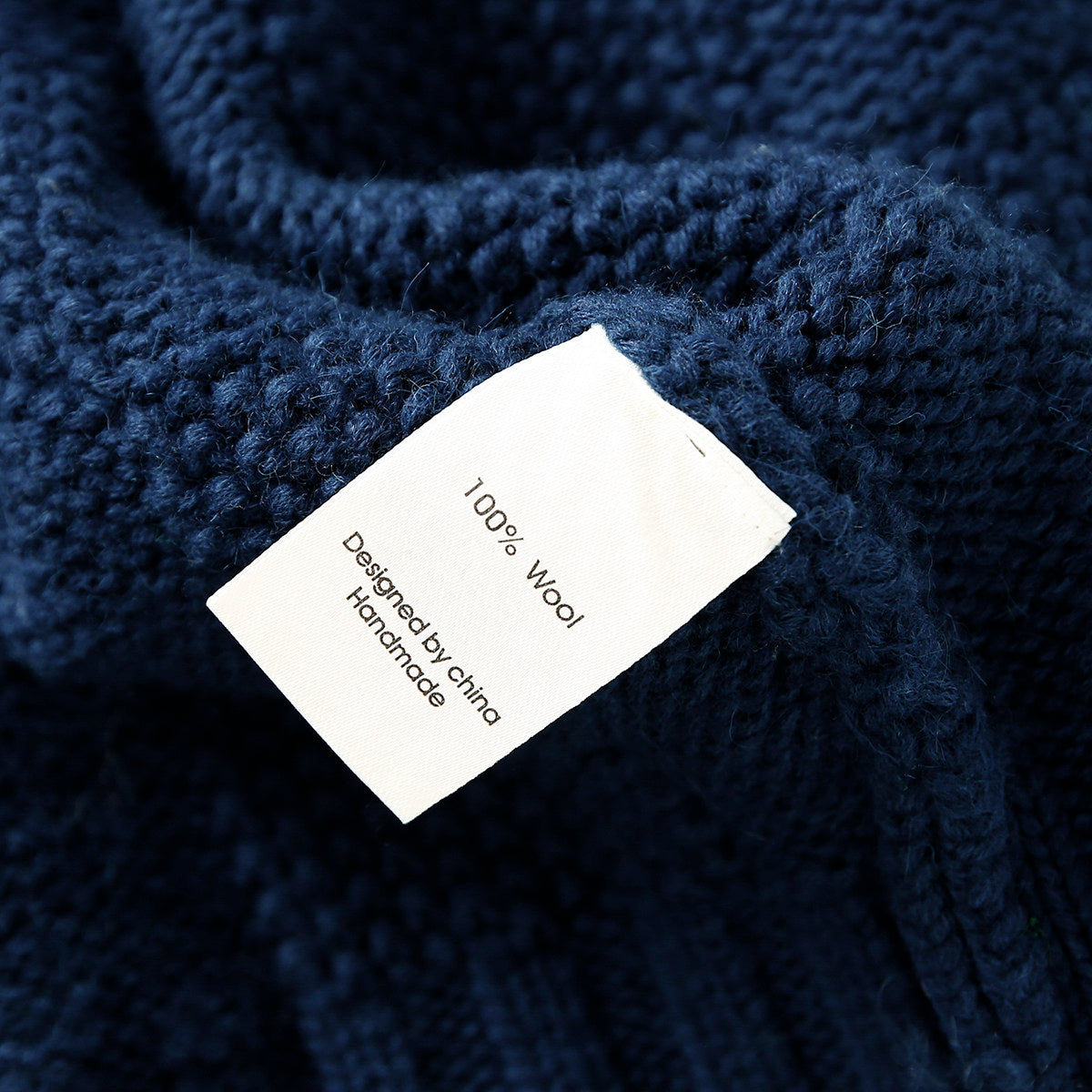 100% Wool Knit Cardigan – Heavyweight Old-School Workwear Men – Japanese vintage | yamalin clothes | Yamalinclothes
