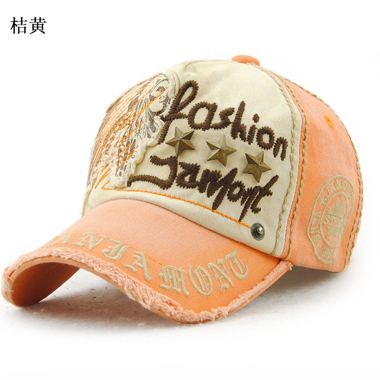 Yangguan Denim Baseball Cap - Pure Cotton Vintage Duckbill Hat (Unisex) – cap | japanese streetwear | vintage workwear | unisex | Yamalinclothes