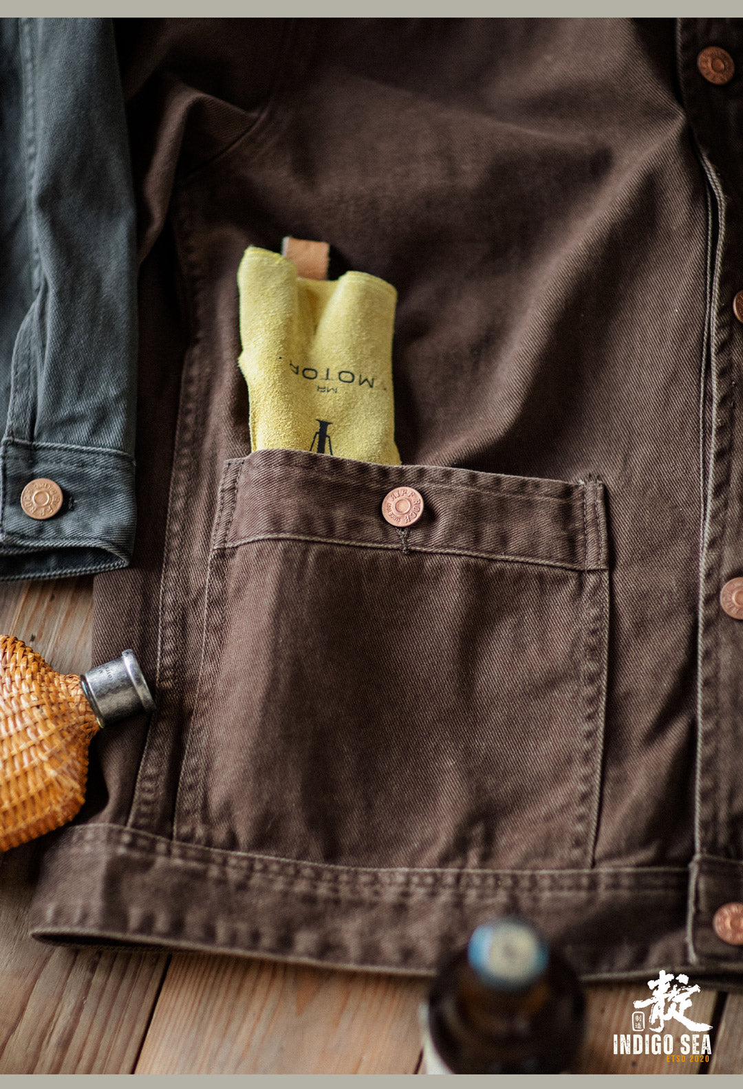 Washed Distressed Cargo Lapel Cotton Jacket – Vintage Loose Unisex