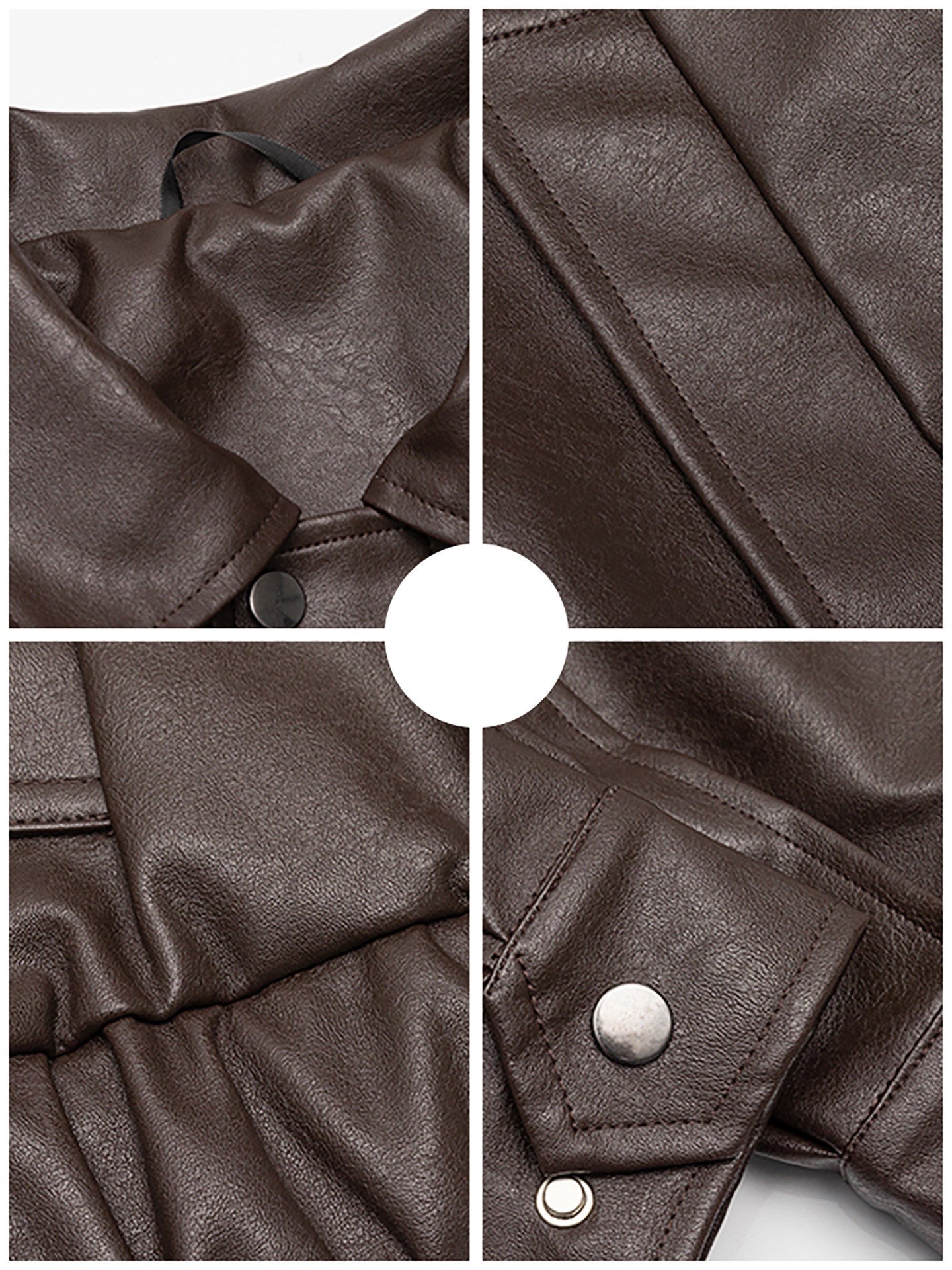 American Vintage Warm Earth-Tone Cargo Jacket – Relaxed Men's Spring Autumn Coat
