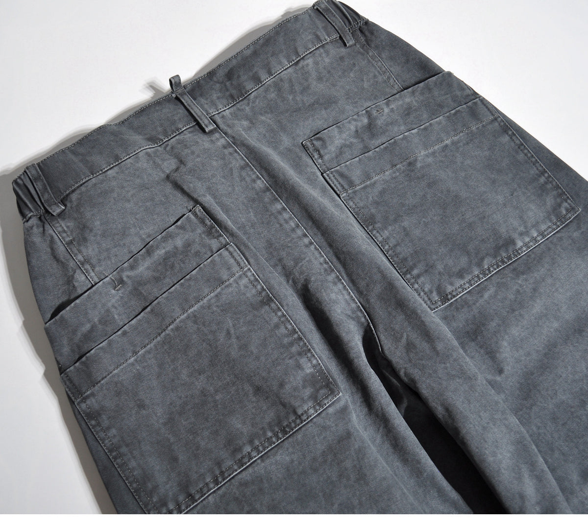 Wide-Leg Cargo Pants – American Vintage Japanese Mountain Loose Unisex