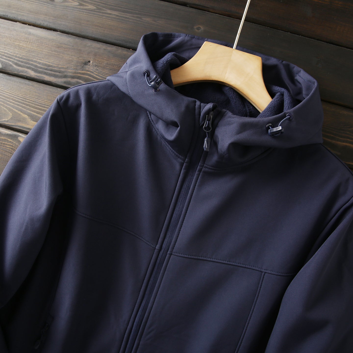 Men's Premium Fleece Thermal Soft Shell Jacket - Autumn Windproof Waterproof Thickened Hooded Coat