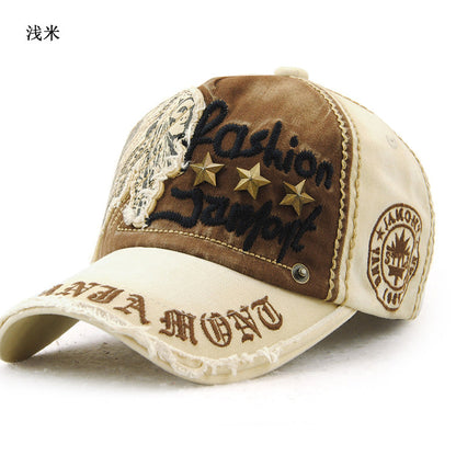 Yangguan Denim Baseball Cap - Pure Cotton Vintage Duckbill Hat (Unisex) – cap | japanese streetwear | vintage workwear | unisex | Yamalinclothes