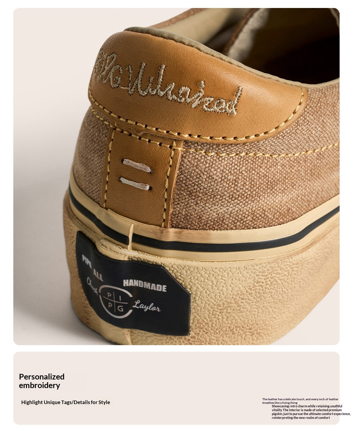 Vintage Japanese Low Top Espadrille Platform Sneakers – Washed Vulcanized Unisex Shoes – Japanese vintage | yamalin clothes | Yamalinclothes