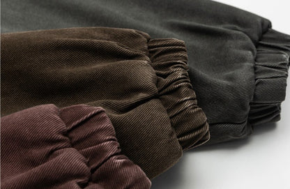 Sherpa-Lined Jacket – Stand Collar & Relaxed Fit | Yamalinclothes