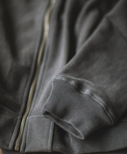 Heavy Zip Hoodie – American Retro Military Print Workwear Thickened Unisex – hoodie | japanese streetwear | vintage workwear | unisex | Yamalinclothes