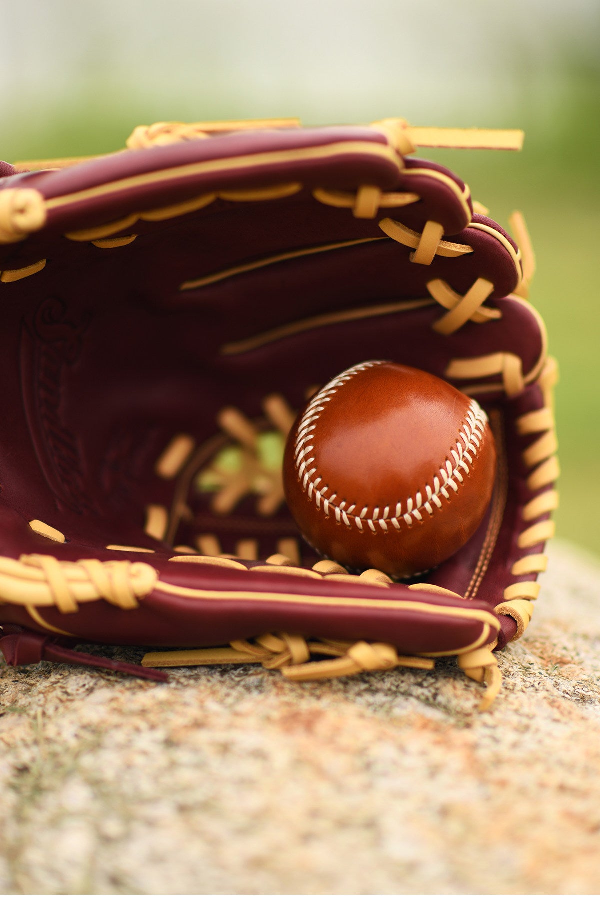 Handmade Vegetable-Tanned Cowhide Baseball – Artisan Leather Collectible