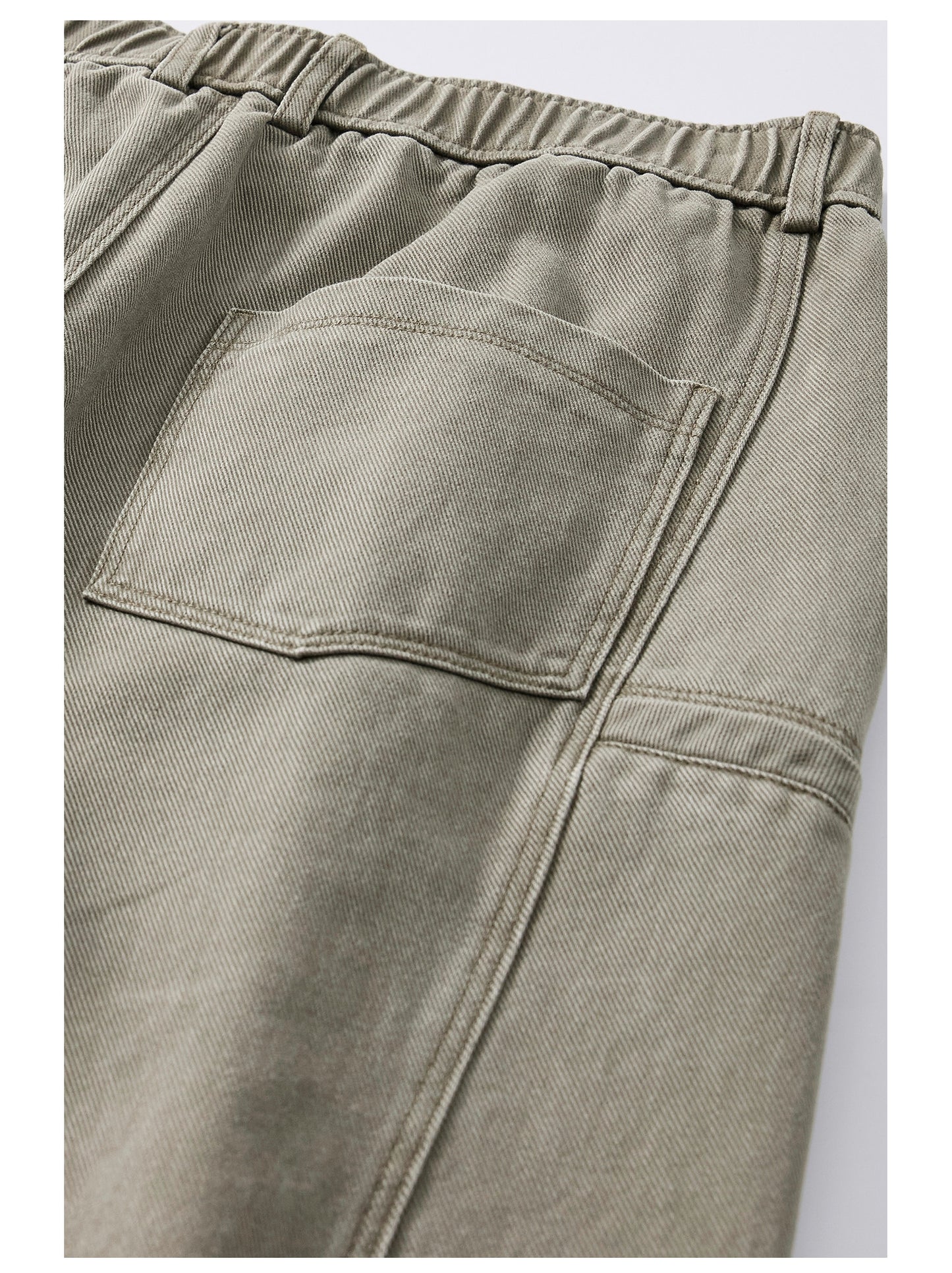 Spring New Cotton Japanese Ami Clicker Straight Cargo Pants Men's Trendy Wide-Leg Slacks | Japanese vintage | yamalin clothes | Yamalinclothes