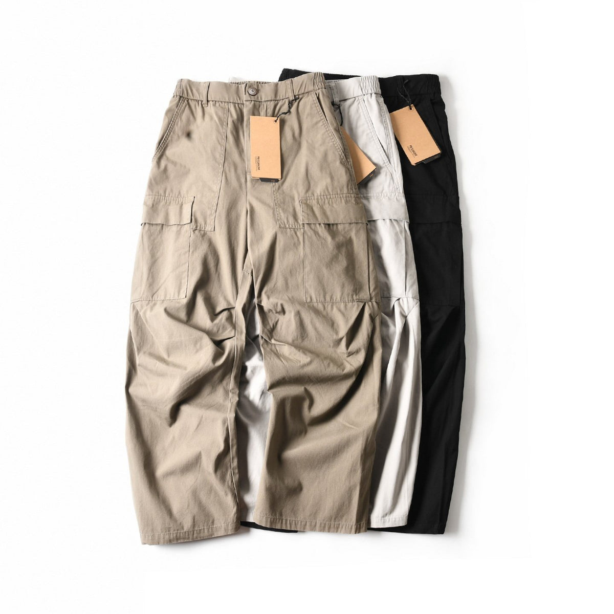 Washed Wide-Leg Multi-Pocket Work Pants – American Vintage Loose Unisex – Japanese vintage | fall outfits 2026 | fall winter outfits | classy winter outfits | lazy comfy outfits | japanese streetwear | vintage workwear | yamalin clothes | Yamalinclothes