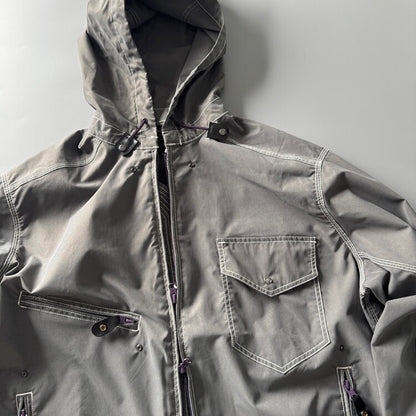 Reflective Hooded Outdoor Jacket – Japanese Functional Workwear Camping Unisex