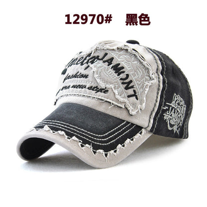 Yangguan Denim Baseball Cap - Pure Cotton Vintage Duckbill Hat (Unisex) – cap | japanese streetwear | vintage workwear | unisex | Yamalinclothes