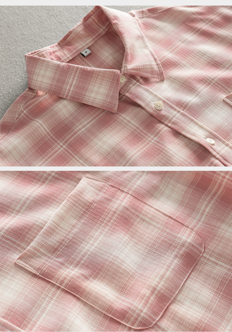 Plaid Shirt – Relaxed Fit & Chest Pocket | Yamalinclothes