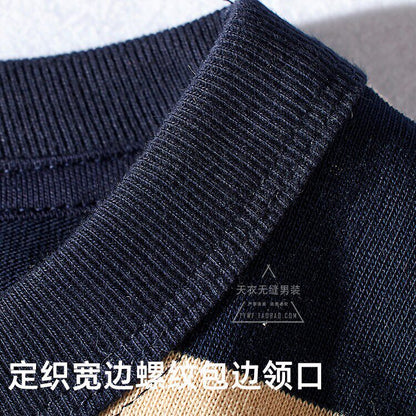 Heavy 300g Cotton Striped Long Sleeve T-Shirt – Japanese Retro Loose Unisex – T-Shirts | japanese streetwear | vintage workwear | unisex | Yamalinclothes