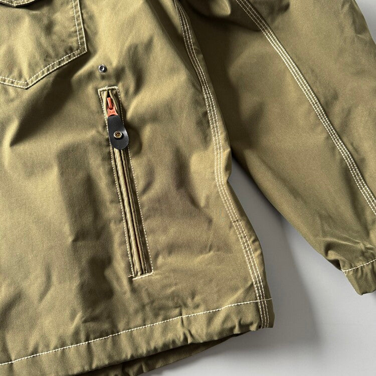 Reflective Hooded Outdoor Jacket – Japanese Functional Workwear Camping Unisex
