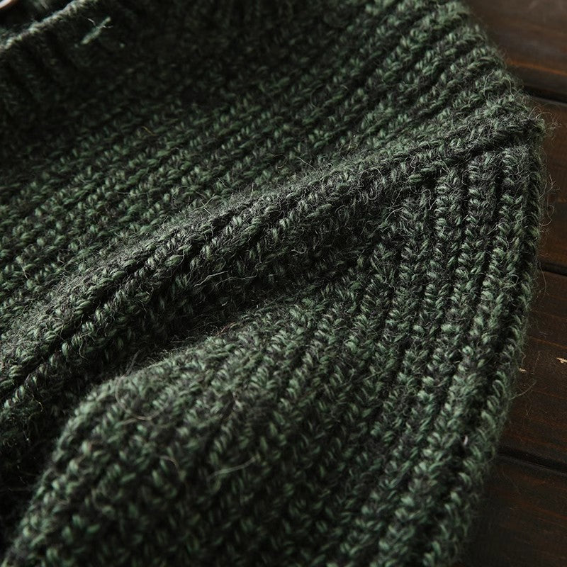 Heavy rare! Italy order men's autumn and winter thick sweater s cardigan clothescoat