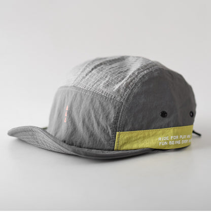 Quick-Dry Color-Block Short Brim Cap – Letter Print Sporty Unisex – cap | japanese streetwear | vintage workwear | unisex | Yamalinclothes