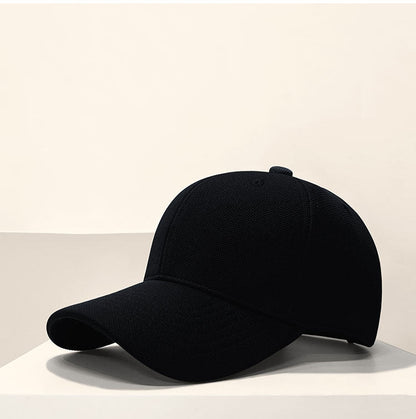 Solid Color Hard Brim Baseball Cap – Cotton Adjustable Unisex Sun Hat – cap | japanese streetwear | vintage workwear | unisex | Yamalinclothes