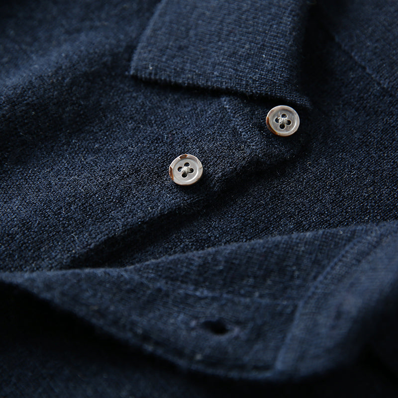 X04 Exclusive goods 100% all wool Italian order autumn and winter new men's casual cardigan knitted sweater coat