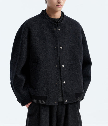 100% Wool Double-Faced Wool Jacket – Japanese Loose Unisex – Coats Jackets | japanese streetwear | vintage workwear | unisex | Yamalinclothes