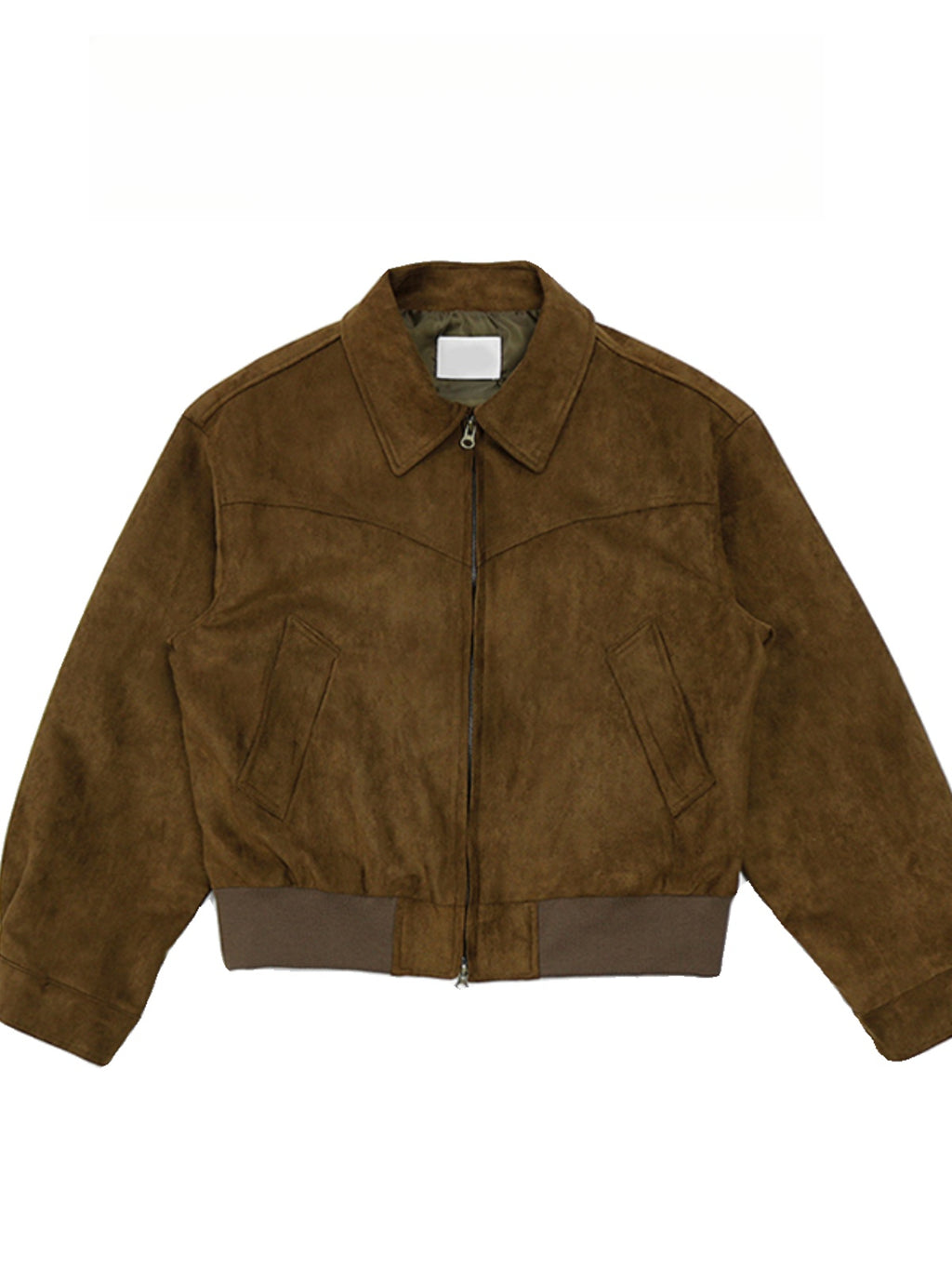 Autumn Winter Retro High Street Suede Short Jacket Men Thickened Stylish Versatile Motorcycle Lapel Flight Casual Jacket