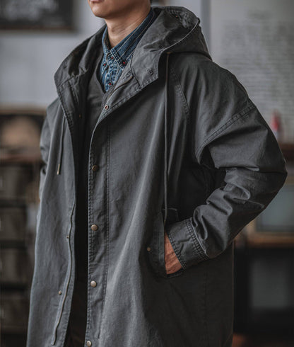 M51 Military Fishtail Parka – American Vintage Mid-Length Trench Coat Men – Japanese vintage | yamalin clothes | Yamalinclothes