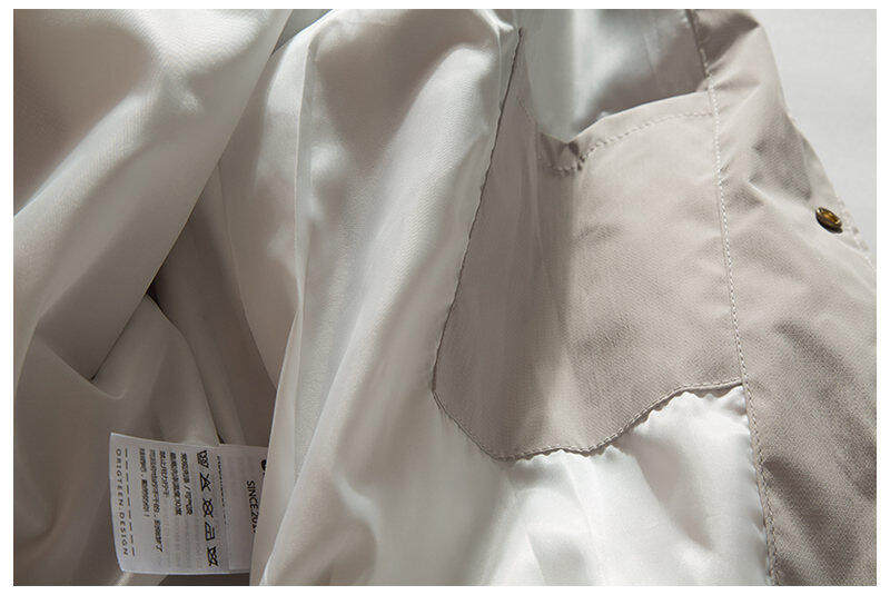 Coach Jacket – Snap Front & Drawstring Hem | Yamalinclothes