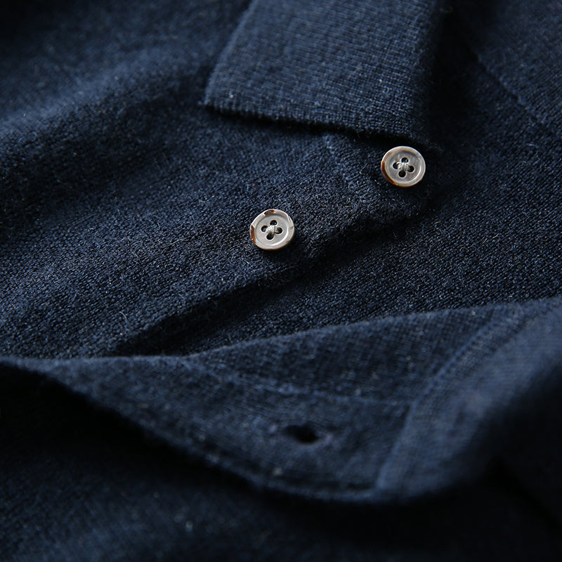 X04 Exclusive goods 100% all wool Italian order autumn and winter new men's casual cardigan knitted sweater coat