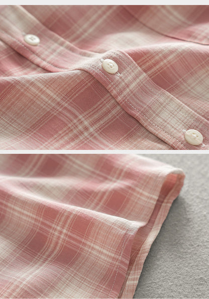 Plaid Shirt – Relaxed Fit & Chest Pocket | Yamalinclothes