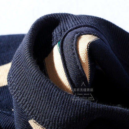 Heavy 300g Cotton Striped Long Sleeve T-Shirt – Japanese Retro Loose Unisex – T-Shirts | japanese streetwear | vintage workwear | unisex | Yamalinclothes