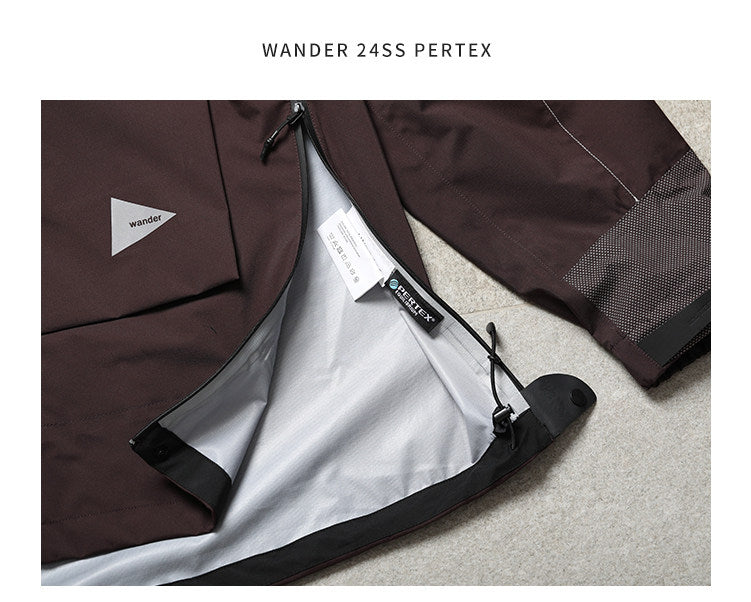 Japanese Outdoor 24SS Pertex Windproof Waterproof Casual Full Laminated 5-Color Jacket – Japanese vintage | yamalin clothes | Yamalinclothes