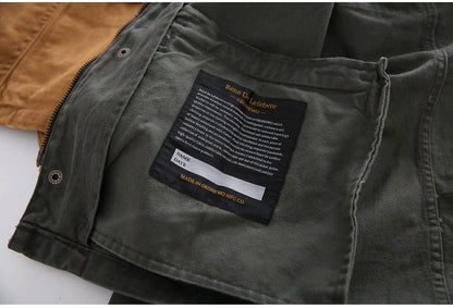 Canvas Double-Pocket Functional Jacket – Abrasion-Resistant Oversized Unisex – Japanese vintage | fall outfits 2026 | fall winter outfits | classy winter outfits | lazy comfy outfits | japanese streetwear | vintage workwear | yamalin clothes | Yamalinclothes