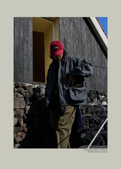 FW25 USAGE Hunting Jacket - Yamalin Heavy Year Washed Cotton Barn Hunting Silhouette Jacket