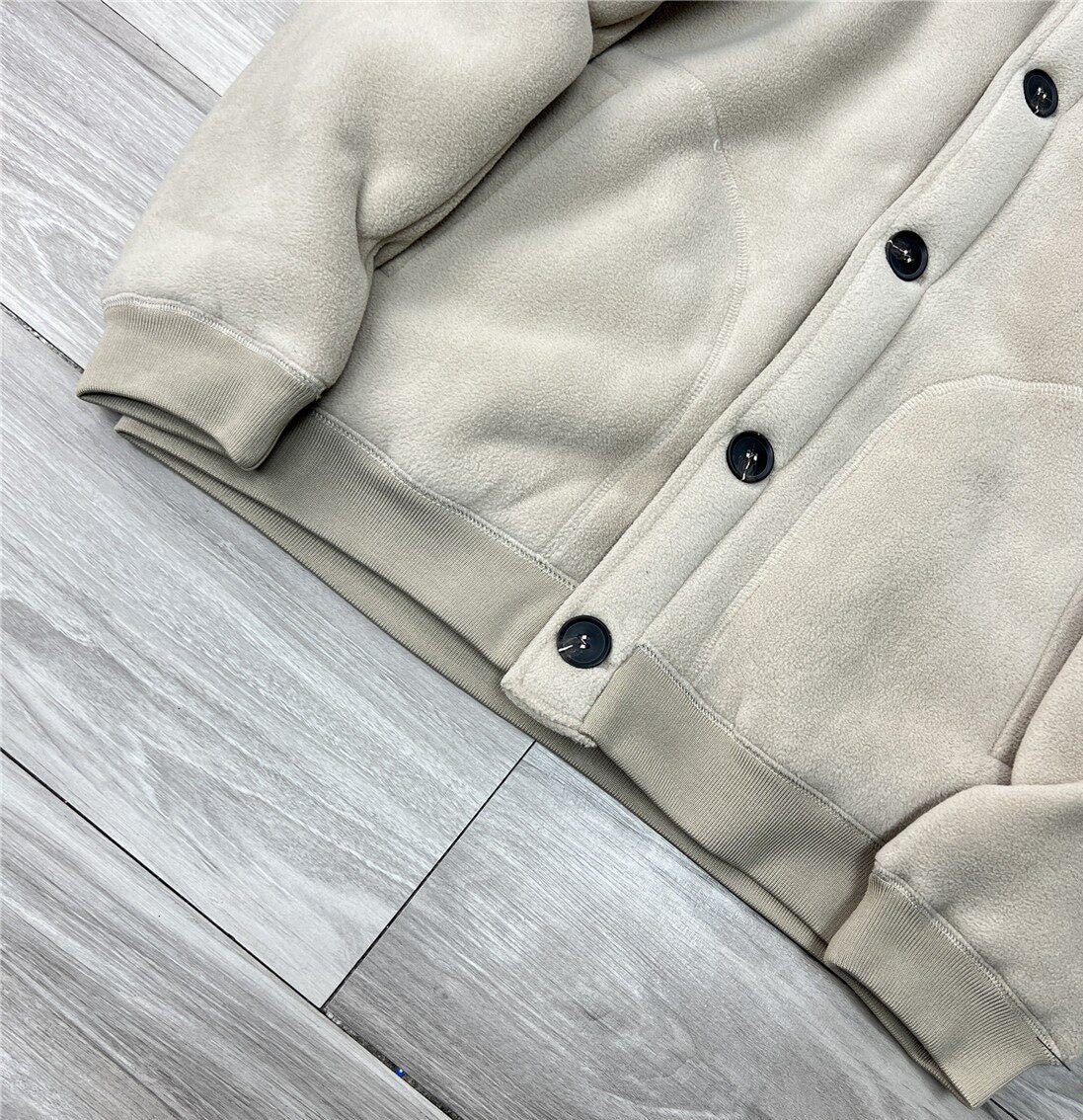 Fleece Lambswool Baseball Collar Jacket – Windproof Loose Unisex – Coats Jackets | japanese streetwear | vintage workwear | unisex | Yamalinclothes