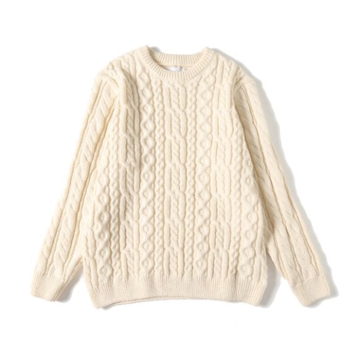 Japanese Jacquard Knit Sweater – Vintage Braided Unisex – Japanese vintage | yamalin clothes | Yamalinclothes