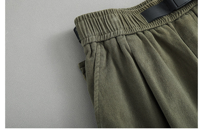 100% Cotton Loose Straight Slacks – Japanese Retro Unisex – Pants | japanese streetwear | vintage workwear | unisex | Yamalinclothes