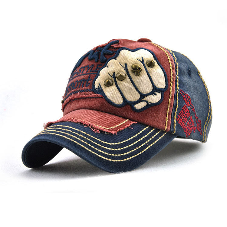 Yangguan Denim Baseball Cap - Pure Cotton Vintage Duckbill Hat (Unisex) – cap | japanese streetwear | vintage workwear | unisex | Yamalinclothes