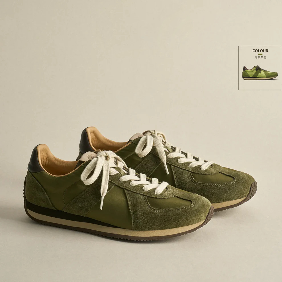 Retro Suede Training Sneakers – Unisex Breathable Flat Casual Shoes – Japanese vintage | yamalin clothes | Yamalinclothes