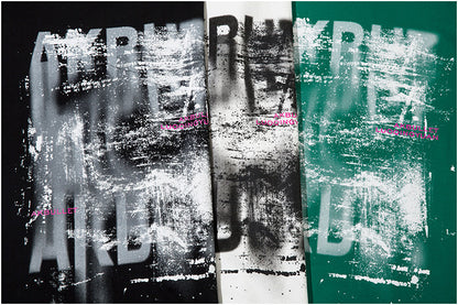 Abstract Letter Graffiti Short Sleeve T-Shirt – American Loose High Street Unisex