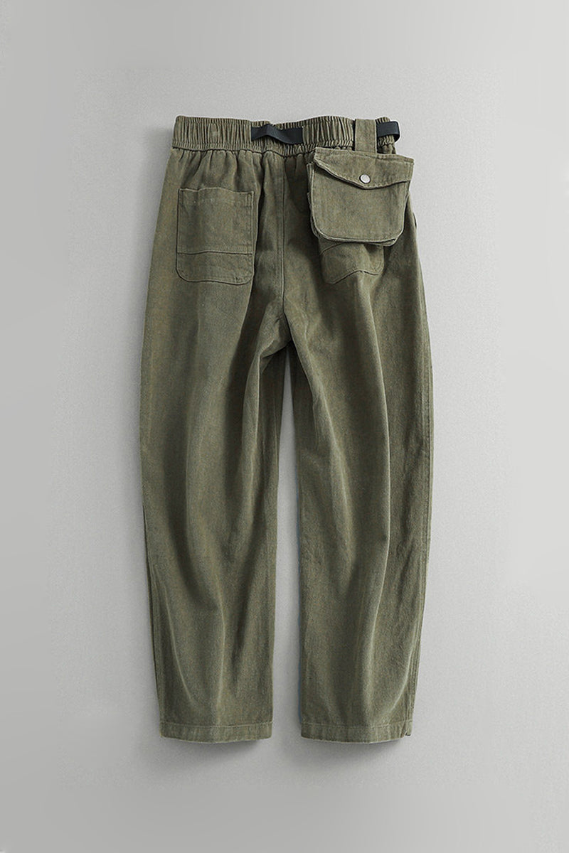 100% Cotton Loose Straight Slacks – Japanese Retro Unisex – Pants | japanese streetwear | vintage workwear | unisex | Yamalinclothes