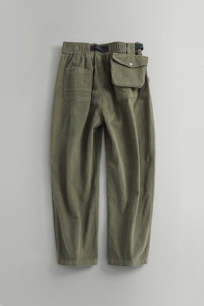 100% Cotton Loose Straight Slacks – Japanese Retro Unisex – Pants | japanese streetwear | vintage workwear | unisex | Yamalinclothes
