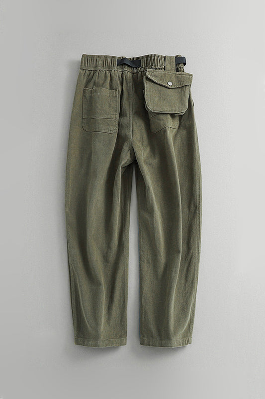 100% Cotton Loose Straight Slacks – Japanese Retro Unisex – Pants | japanese streetwear | vintage workwear | unisex | Yamalinclothes