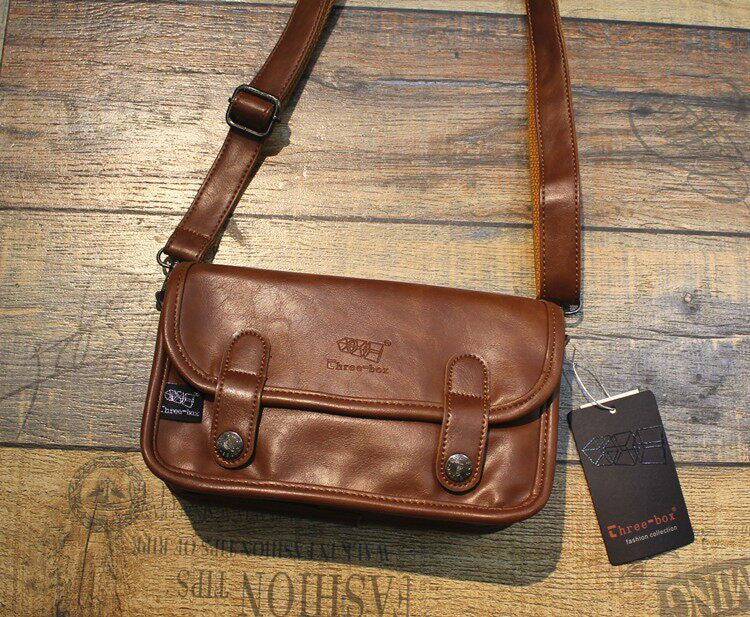 Japanese Retro Mini Crossbody Bag – Unisex Shoulder Phone Bag