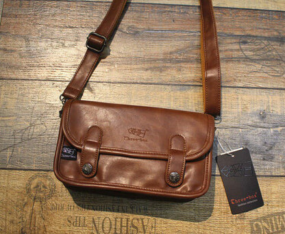 Japanese Retro Mini Crossbody Bag – Unisex Shoulder Phone Bag