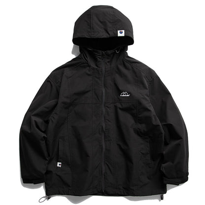 Waterproof Hooded Outdoor Workwear Jacket – Mountain Oversized Unisex