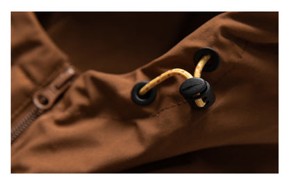 Waterproof Hooded Outdoor Workwear Jacket – Mountain Oversized Unisex