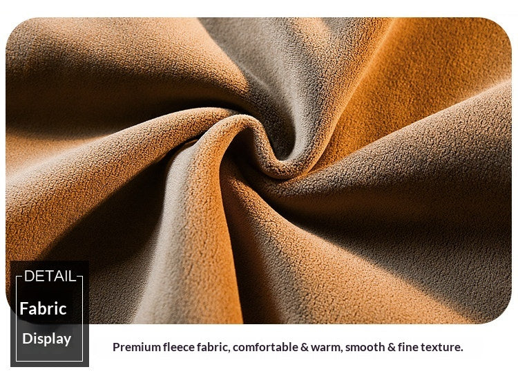 Fleece Thickened Reversible Stand Collar Jacket – Warm Unisex Autumn Winter