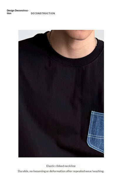 300g Heavy Washed Cotton T-Shirt – Oversized Vintage Streetwear Tee for Men | Japanese vintage | yamalin clothes | Yamalinclothes