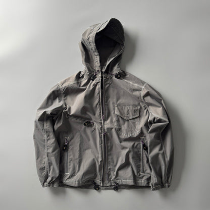 Reflective Hooded Outdoor Jacket – Japanese Functional Workwear Camping Unisex