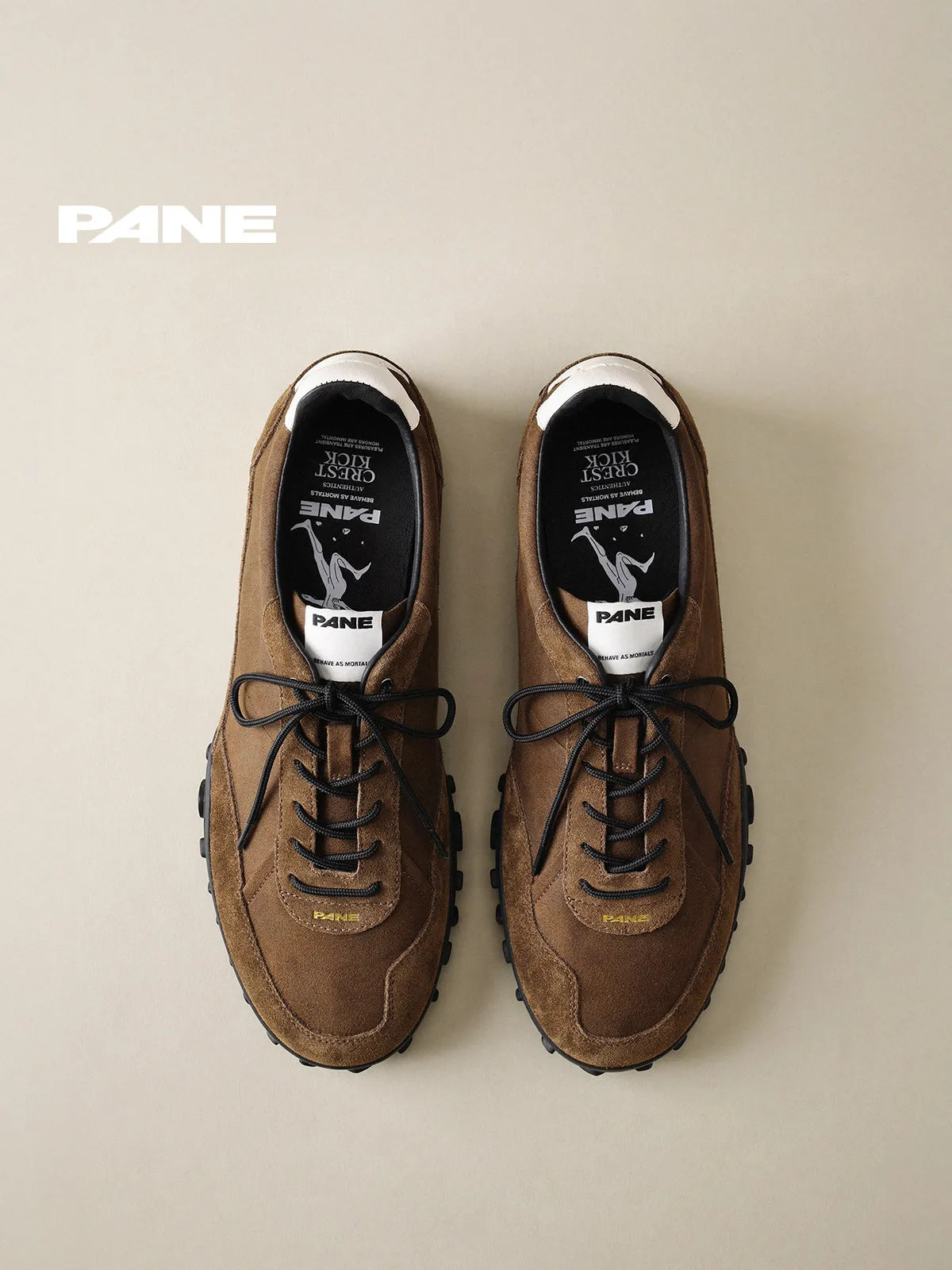 Wind Leap Series-Mudwater Mudwater Muddy Retro Leisure Sports Forrest Forrest Gump Shoes Men's and Women's Brown Spring and Autumn New Style